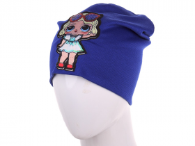 No Brand H294 blue (деми) шапка детские