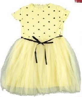 No Brand BB222 yellow (літо) сукня дитячі