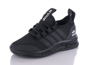 Ndrops 348 black (демі) кросівки дитячі