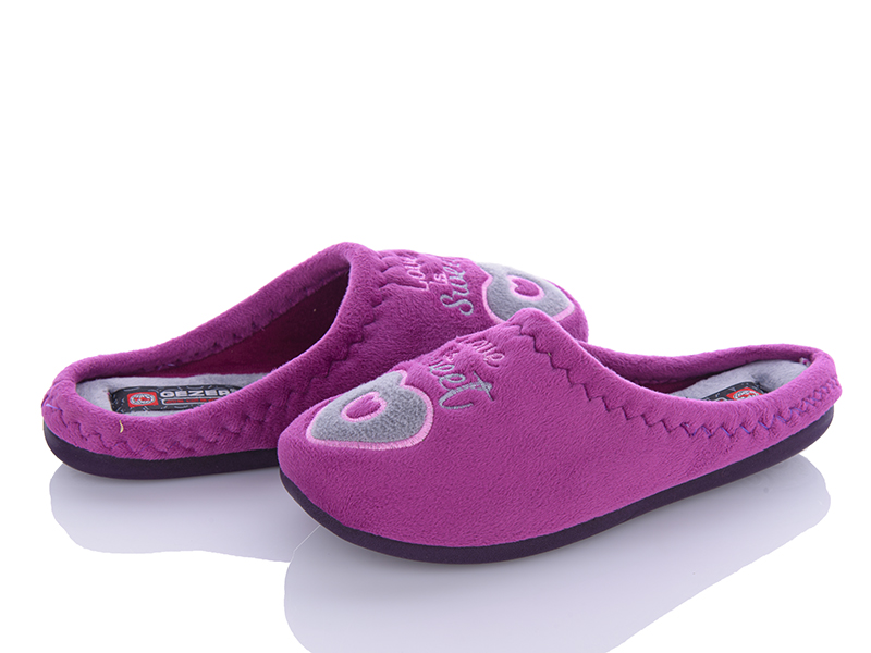 Gezer GE020 purple (зима) жіночі тапочки