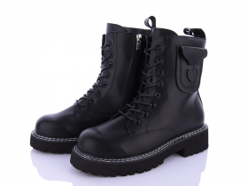 Ailaifa 9693 black (демі) черевики жіночі