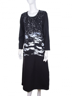 No Brand 1377 black (демі) сукня жіночі