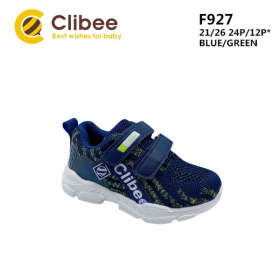 Clibee LD-F927 blue-green (деми) кроссовки детские