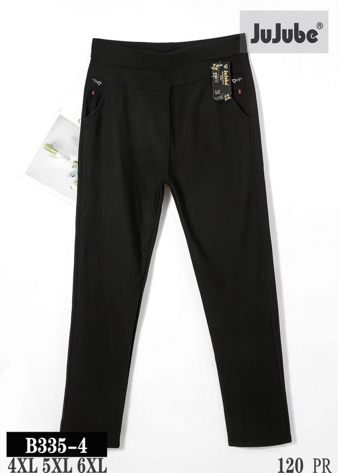 No Brand B335-4 black (зима) штани жіночі