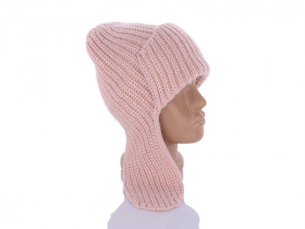 No Brand AG01-5 pink (зима) шапка жіночі