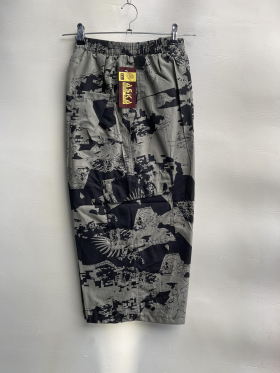 No Brand 100587 grey (лето) шорты мужские