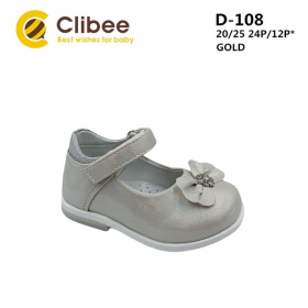 Clibee Apa-D108 gokd (деми) туфли детские