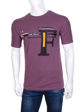 No Brand 2018 purple (лето) футболка мужские