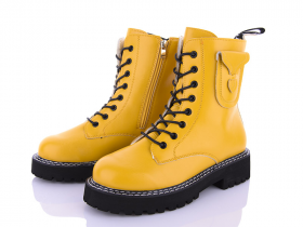 Ailaifa 9693 yellow (деми) ботинки женские