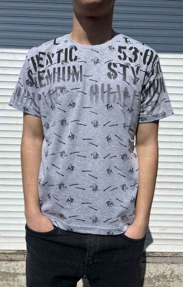 No Brand 36 grey (лето) футболка мужские