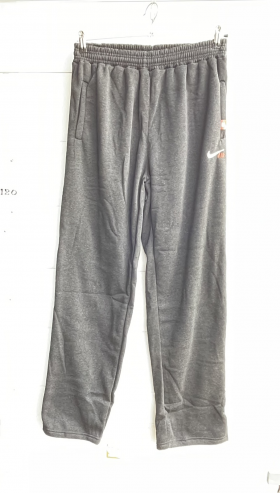 No Brand 8470 grey (зима) штаны спорт мужские