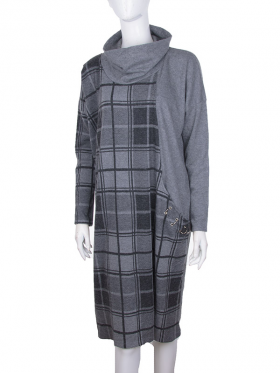 No Brand 5121 grey (деми) платье женские