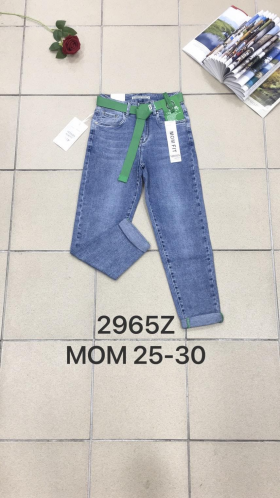 No Brand 2965Z blue (демі) жіночі джинси