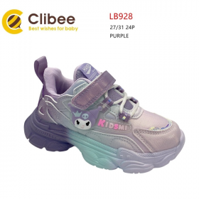 Clibee LD-LB928 purple (деми) кроссовки детские