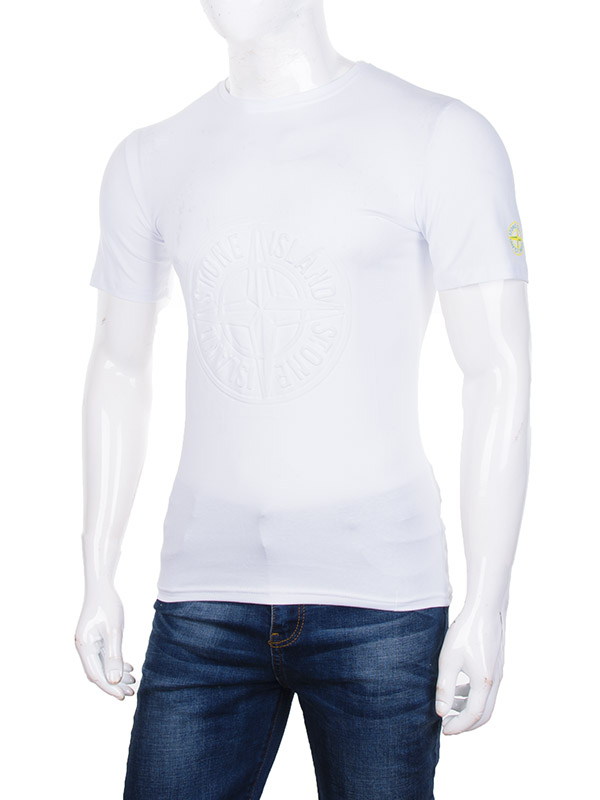 No Brand SA10-25 white (літо) футболка чоловіча