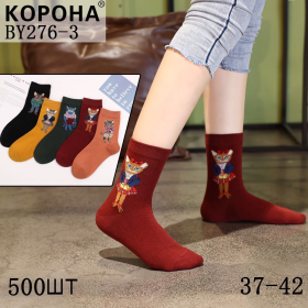 Корона BY246-3 mix (демі) шкарпетки жіночі