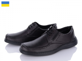 Paolla T2 чорний (демі) чоловічі туфлі