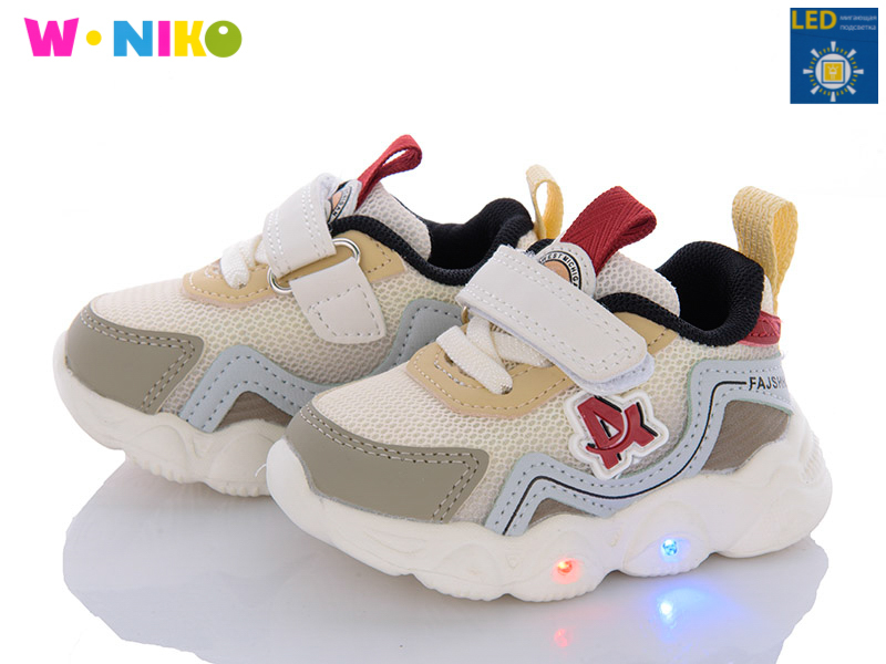 W.Niko CC1852-5 LED (демі) кросівки дитячі