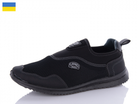 Dago 29-01 чорний (літо) кросівки чоловічі