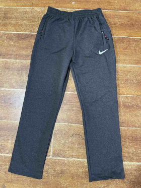 No Brand 100268 grey (деми) штаны спорт мужские