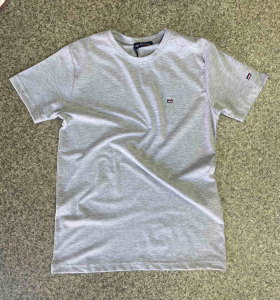 No Brand 841 grey (лето) футболка мужские