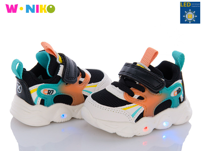 W.Niko CC1853-1 LED (демі) кросівки дитячі