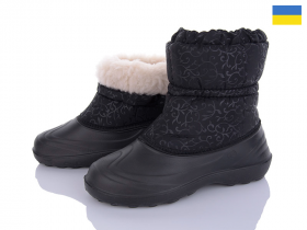 Kredo Кредо 1429 черний (зима) черевики жіночі