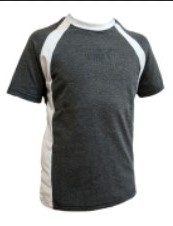 No Brand 1655 grey (лето) футболка детские