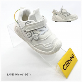 Clibee Apa-LA580 white (демі) кросівки дитячі