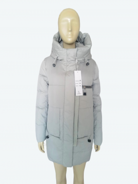No Brand 777 grey (зима) куртка женские