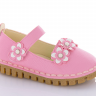 No Brand XM1-1 pink (демі) туфлі дитячі