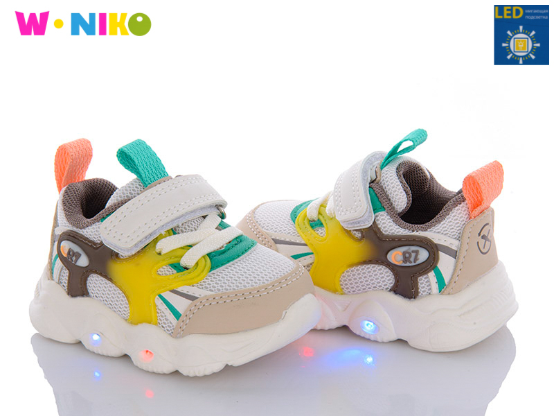 W.Niko CC1853-2 LED (демі) кросівки дитячі