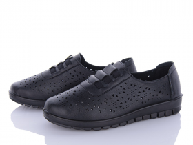 Yaqiniao 5083 black (літо) туфлі жіночі