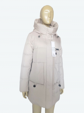 No Brand 777 l.grey (зима) куртка женские