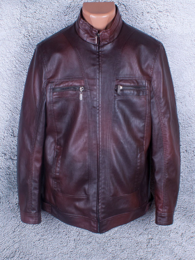 Fudiao 1806-1A brown (демі) куртка чоловіча