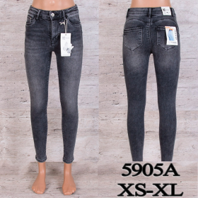 No Brand 5905A (деми) джинсы женские