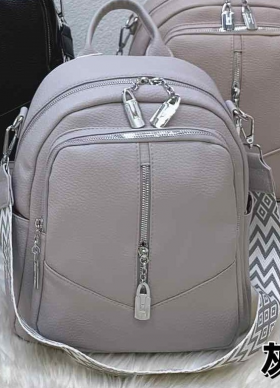No Brand DM97 grey (деми) рюкзак женские
