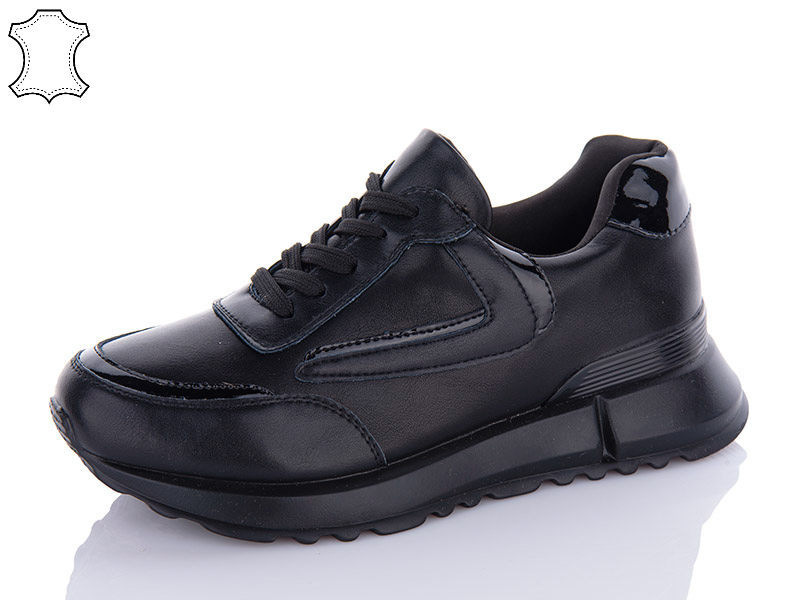 Yimeili Y735-1 black (демі) кросівки жіночі