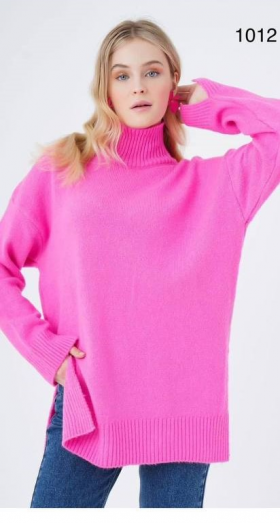 No Brand 1012 crimson (зима) светр жіночі