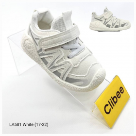 Clibee Apa-LA581 white (деми) кроссовки детские