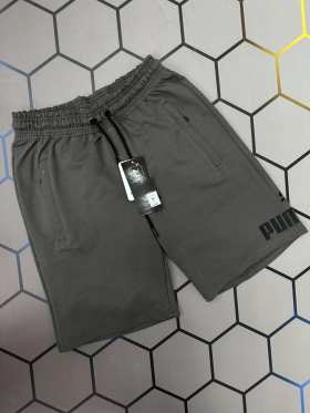 No Brand 4158 grey (лето) шорты мужские