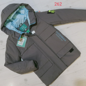 No Brand 262 d.grey (деми) куртка детские