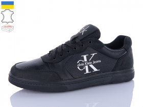 No Brand CK024 чорний (демі) кросівки чоловічі