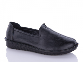 Leguzaza 2203 black батал (демі) туфлі жіночі