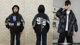 No Brand 21027 black (деми) куртка детские