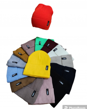 No Brand 704 mix (зима) шапка 