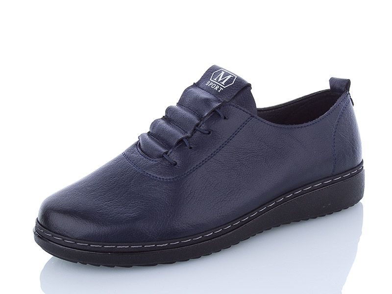 Brother 9911-9 blue батал (деми) туфли женские