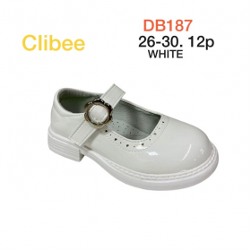 Clibee Apa-DB187 white (демі) туфлі дитячі