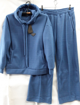 No Brand M114 l.blue (зима) костюм спорт женские