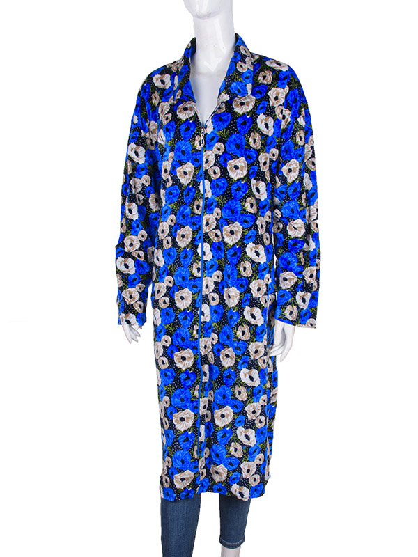 No Brand S20-18 blue (літо) жіночі халат